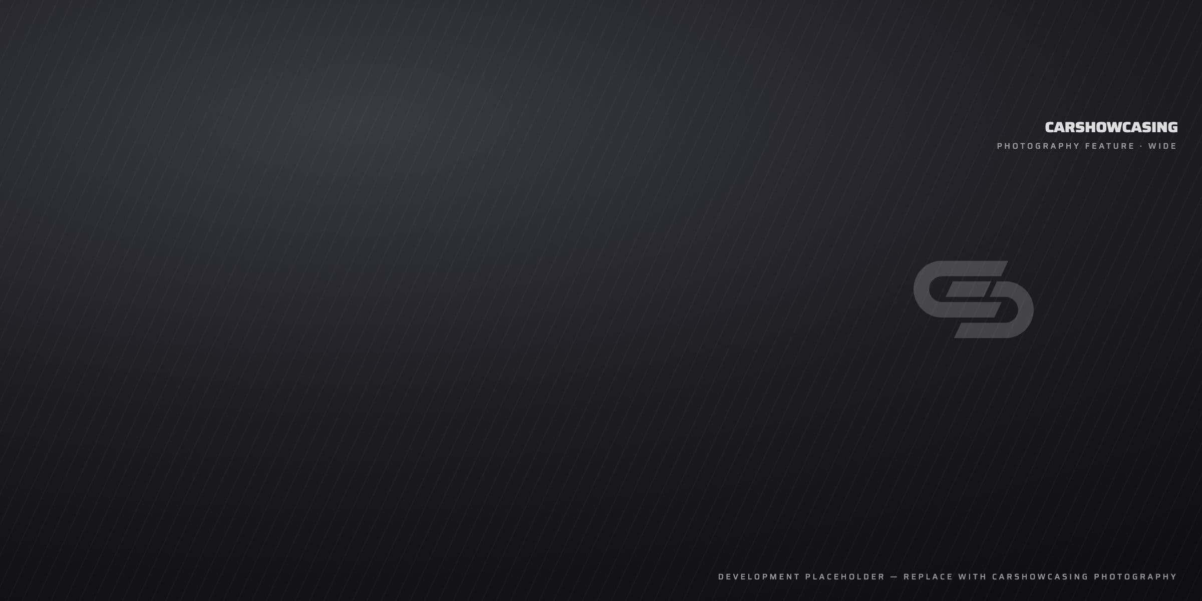 Carshowcasing automotive photography