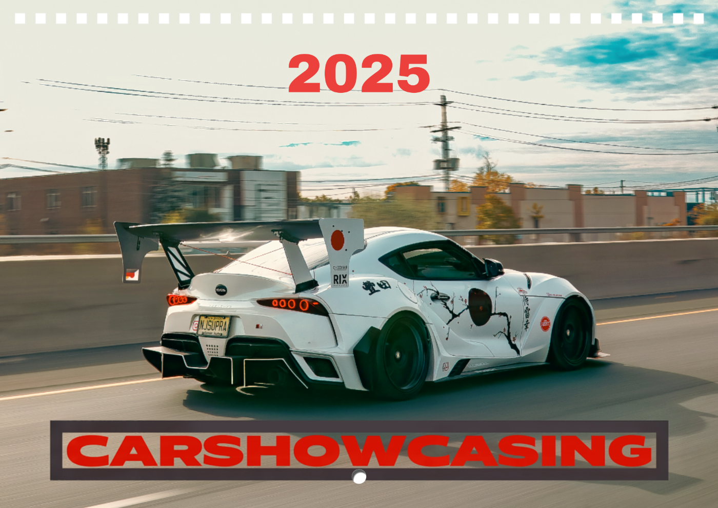 2025 Carshowcasing Calendar