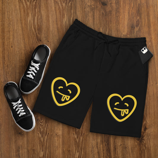 Stupid Heart - Men's fleece shorts